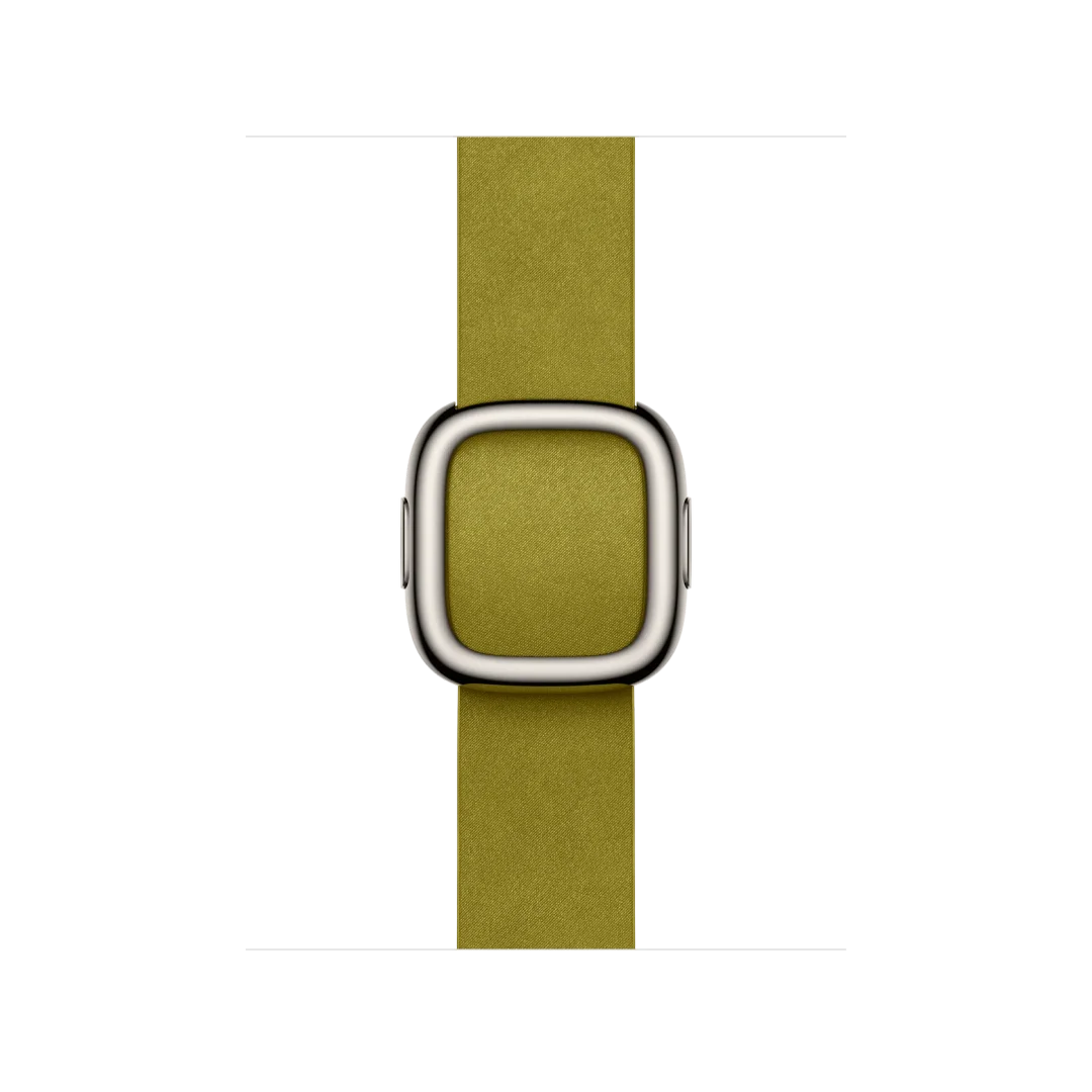 Modern Buckle Leather Watch Band view 5