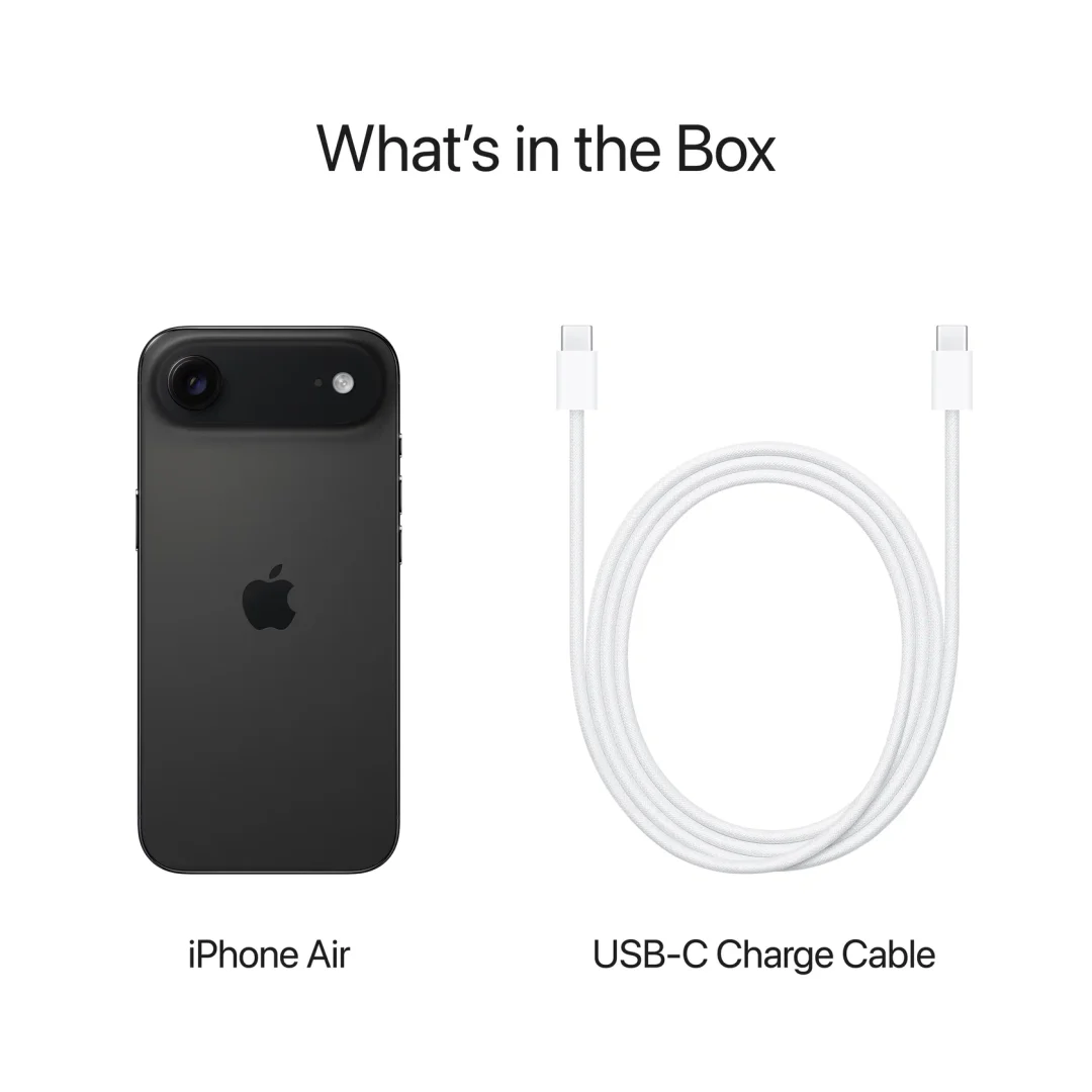 iPhone Air - Space Black view 4