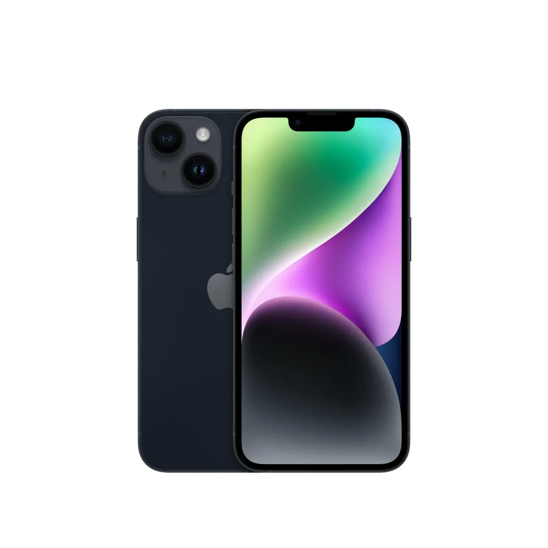 Apple iPhone 14 - Midnight Finish view 1