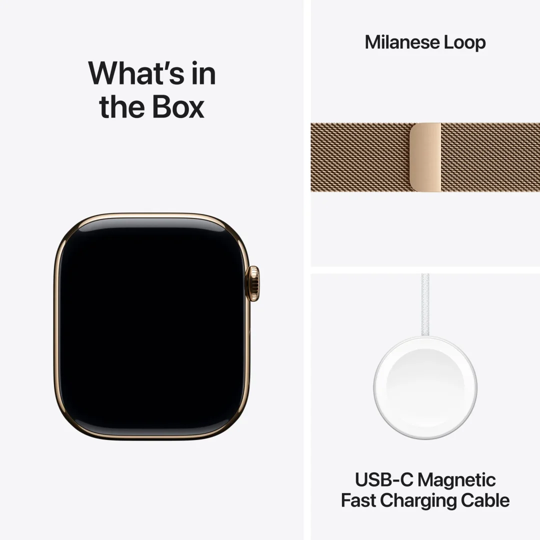 Apple Watch Series 11 Milanese Loop view 9