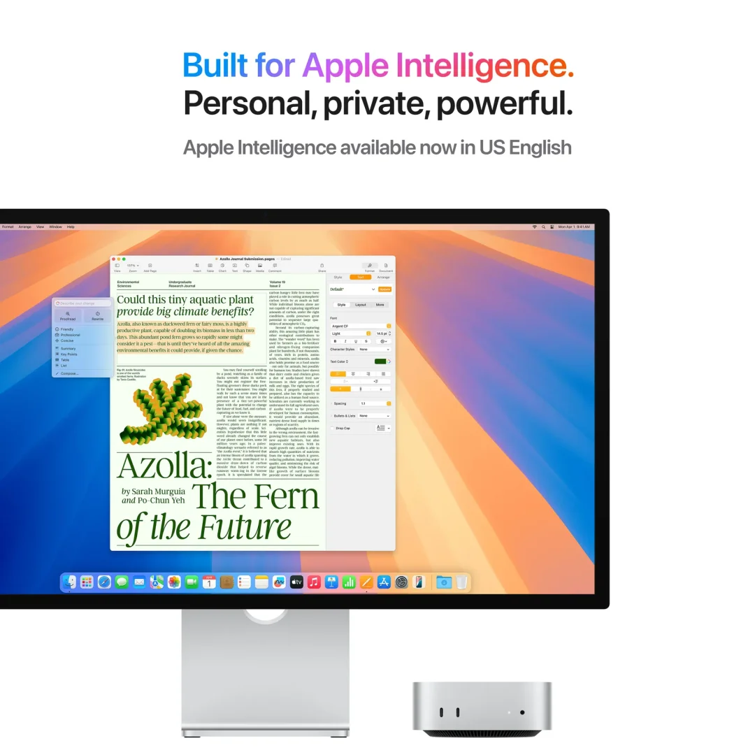 Mac mini M4 view 3