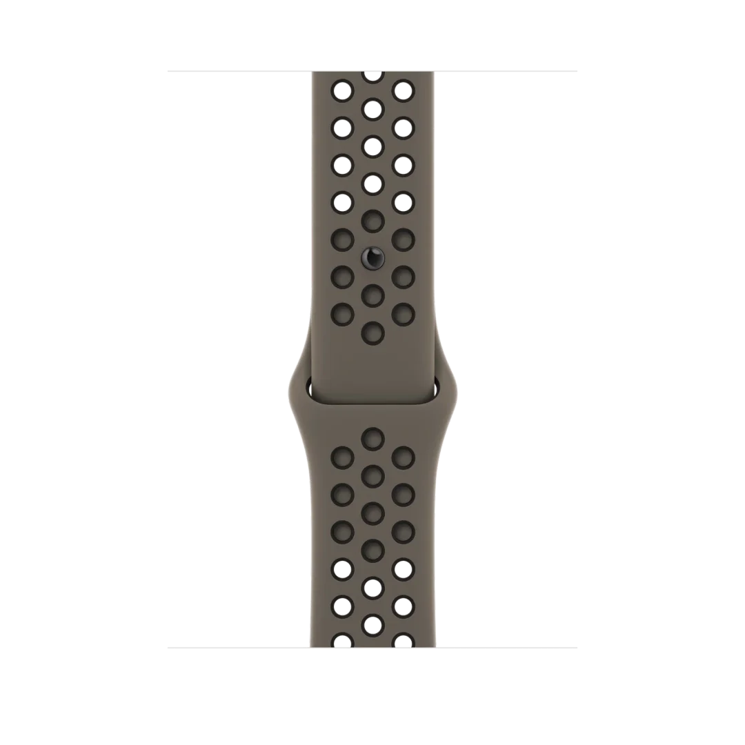 White Sport Band with Black Perforations for Smartwatch view 5