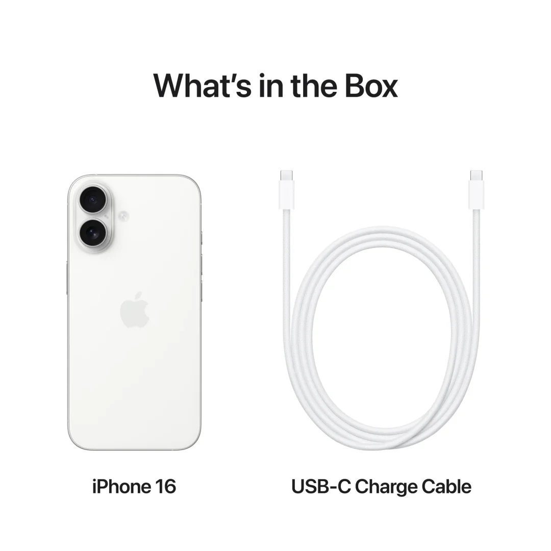 iPhone 16 - White view 4