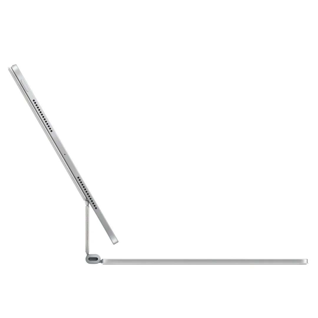 Sleek Silver Tablet Keyboard Case view 5