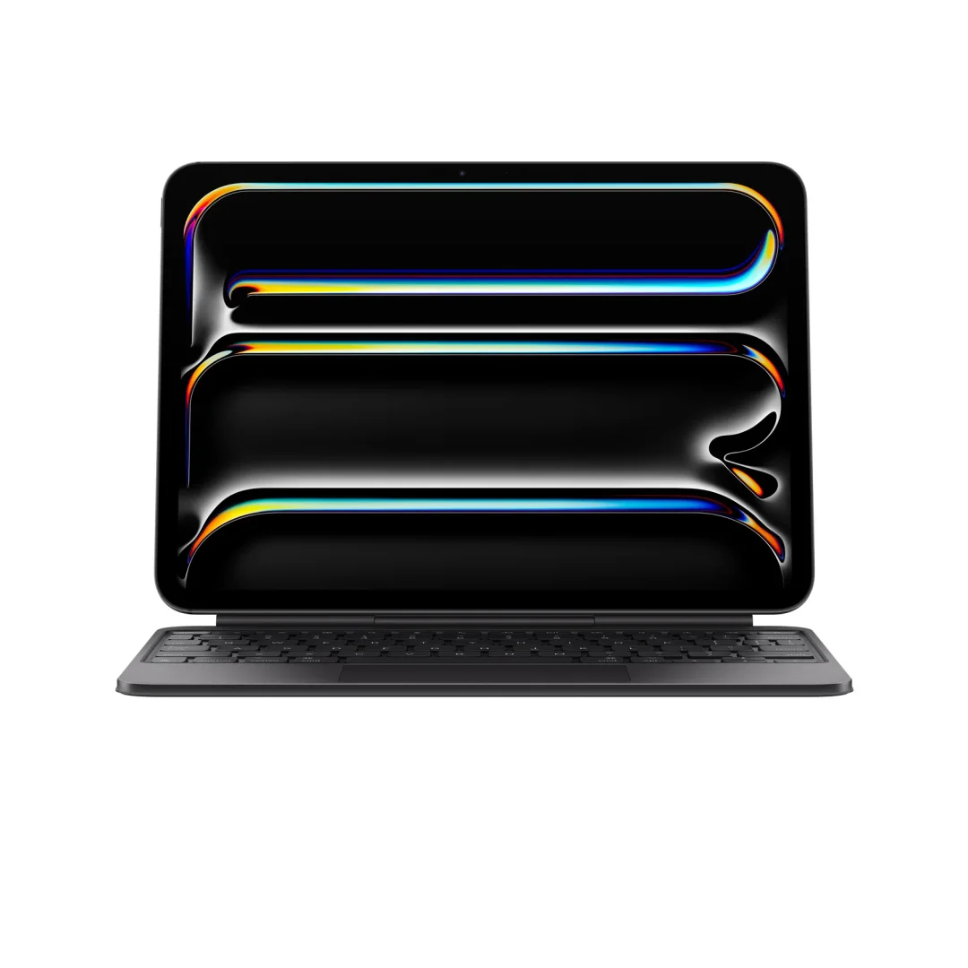 Sleek Silver Tablet Keyboard Case view 4